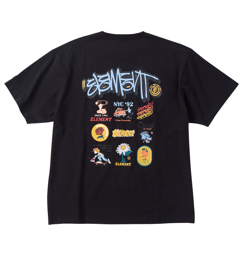 大きいサイズ メンズ ELEMENT (エレメント) 半袖Tシャツ
バックスタイル