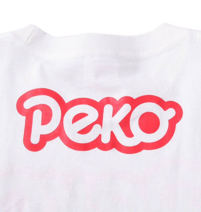 大きいサイズ メンズ PeKo&PoKo (ペコ アンド ポコ) ビッグプリント半袖Tシャツ バックプリント
