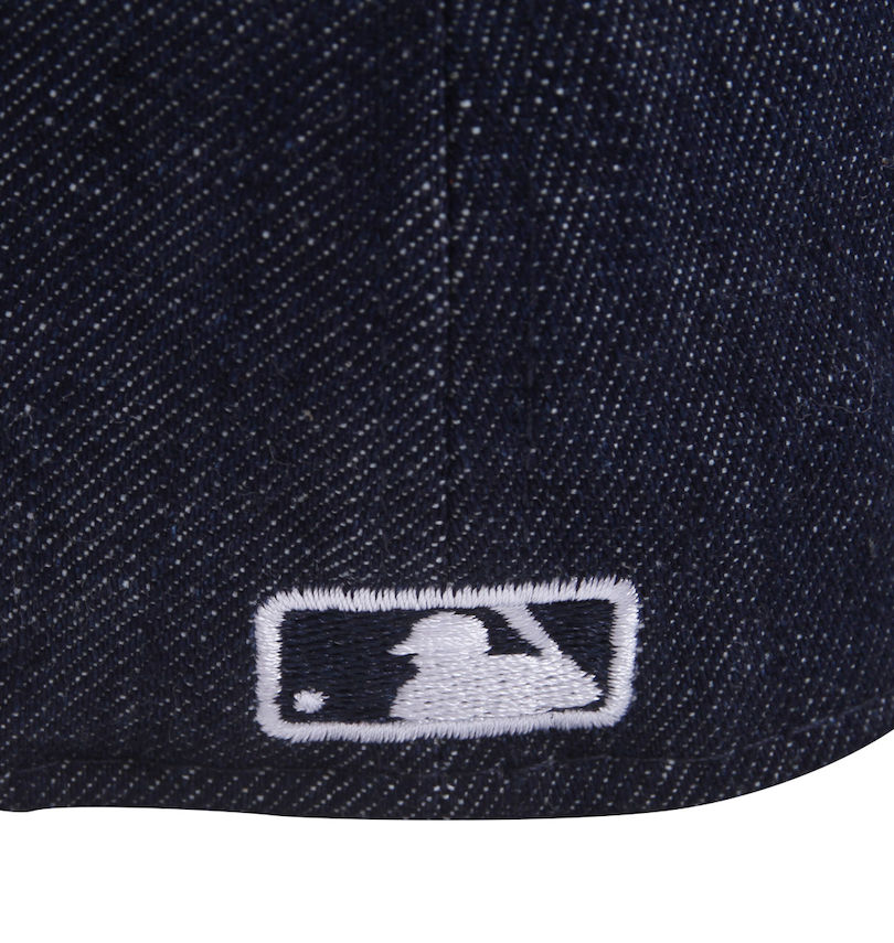 大きいサイズ メンズ NEW ERA (ニューエラ) LP 59FIFTY®ニューヨーク・ヤンキースDENIM SUEDE 2TONEキャップ
                        バック刺繍