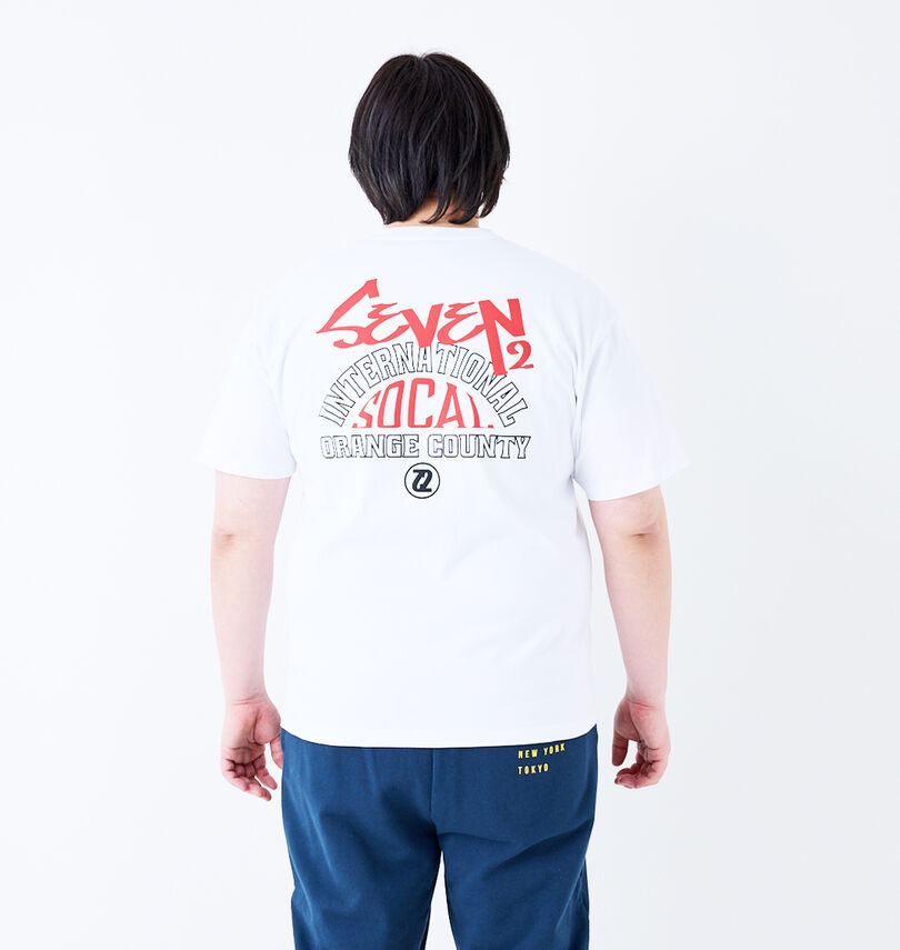 大きいサイズ メンズ SEVEN2 (セブンツー) 天竺半袖Tシャツ
                        