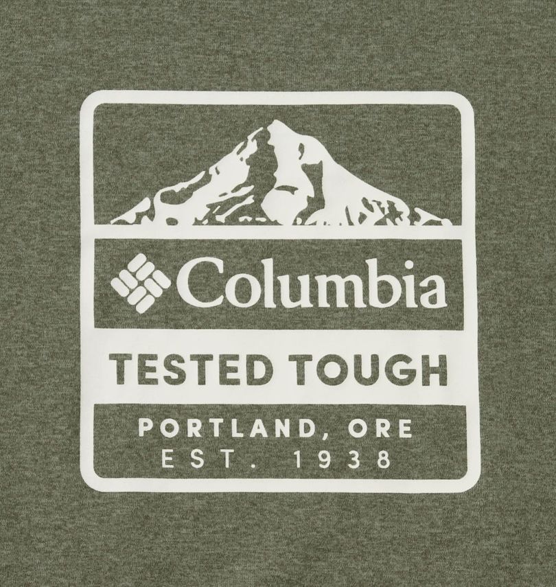 大きいサイズ メンズ Columbia (コロンビア) テックトレイルフロントグラフィックショートスリーブTシャツ
                        プリント