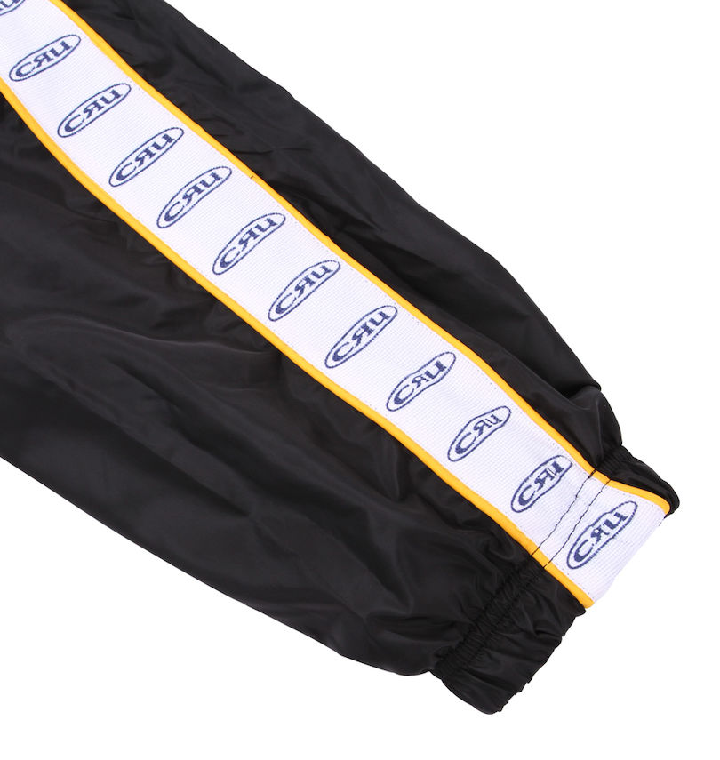 大きいサイズ メンズ CRU (クルー) ロゴウインドブレーカーセット 袖口
