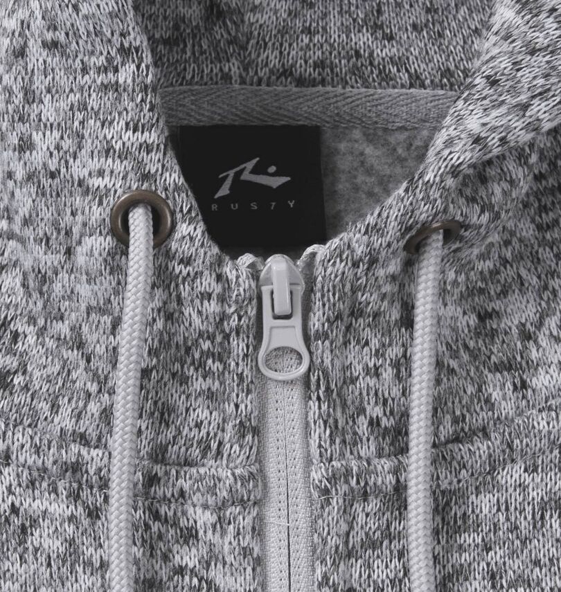 大きいサイズ メンズ RUSTY (ラスティ) フルジップパーカー
                        