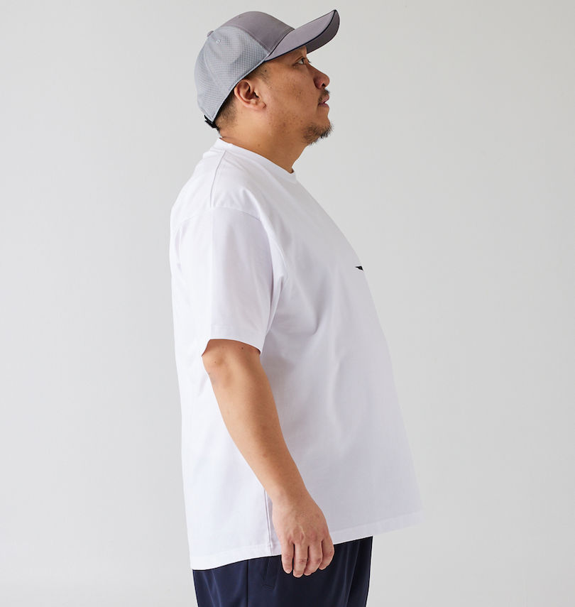 大きいサイズ メンズ Reebok (リーボック) サイドベクターグラフィック半袖Tシャツ 