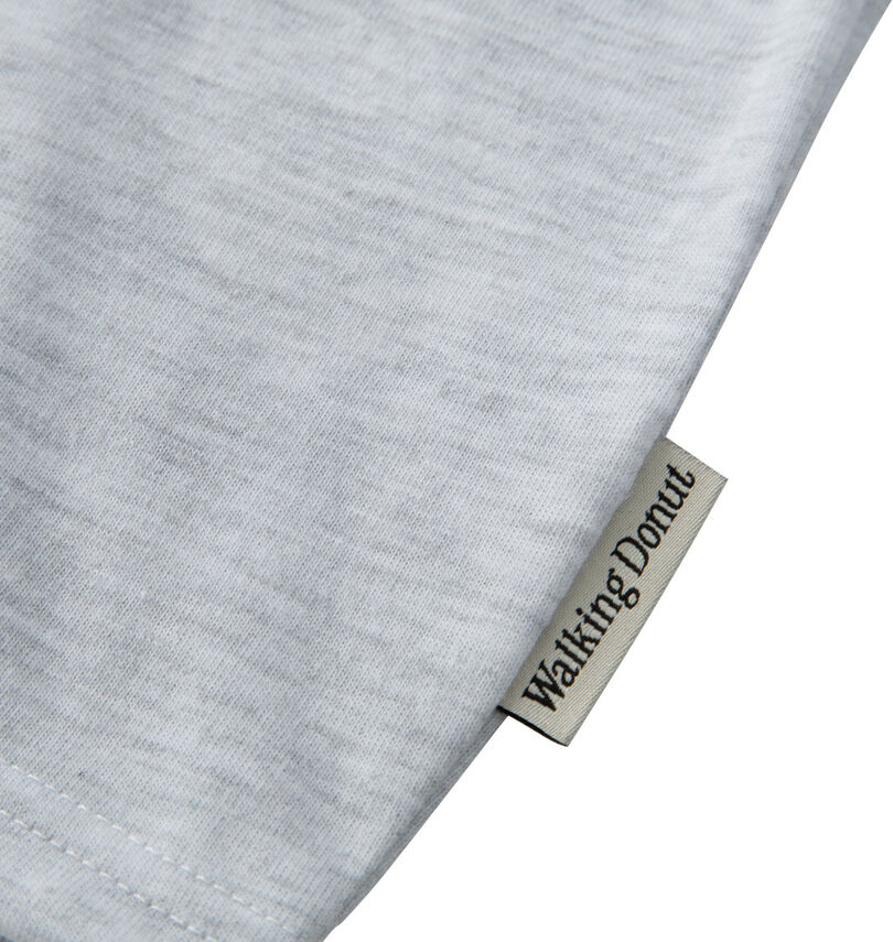 大きいサイズ メンズ Walking Donut (ウォーキングドーナツ) T/C天竺刺繍発泡プリント半袖Tシャツ
                        
