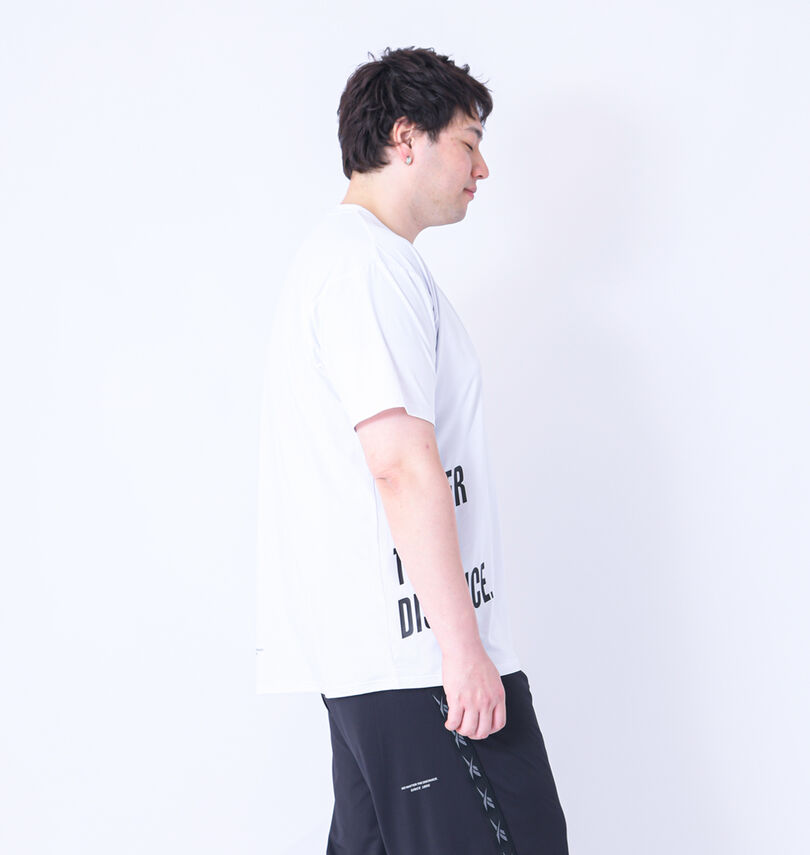 大きいサイズ メンズ Reebok (リーボック) 穴開きメッシュ半袖Tシャツ
