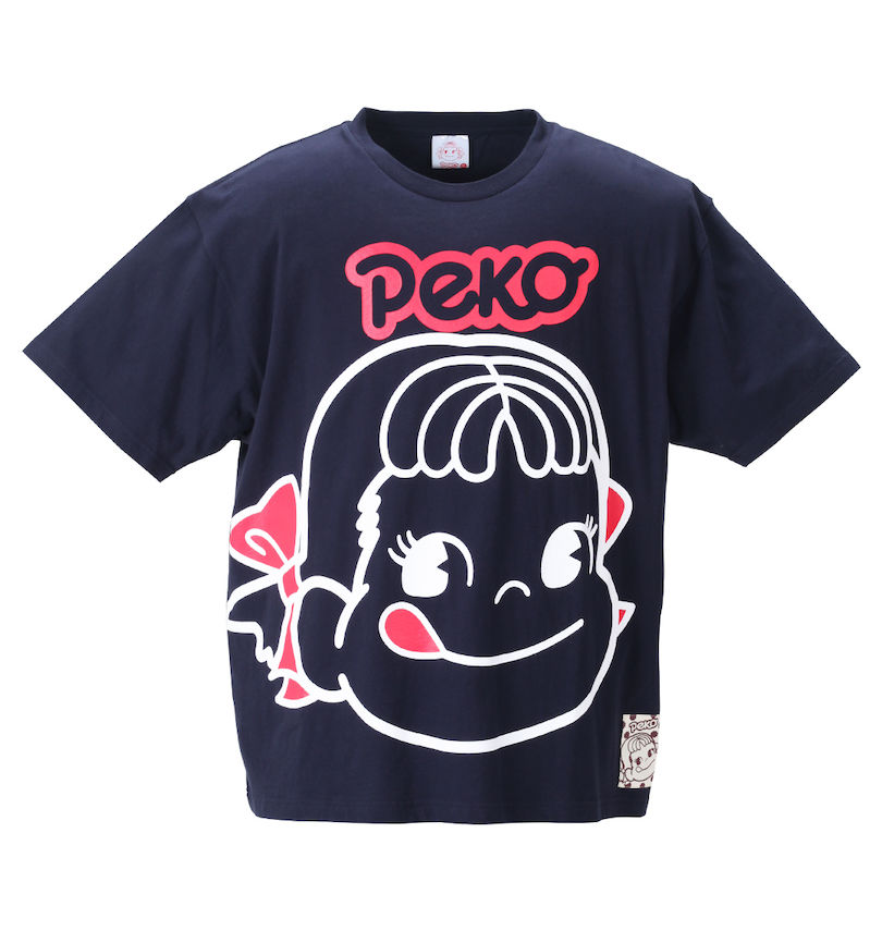 大きいサイズ メンズ PeKo&PoKo (ペコ アンド ポコ) ビッグプリント半袖Tシャツ 