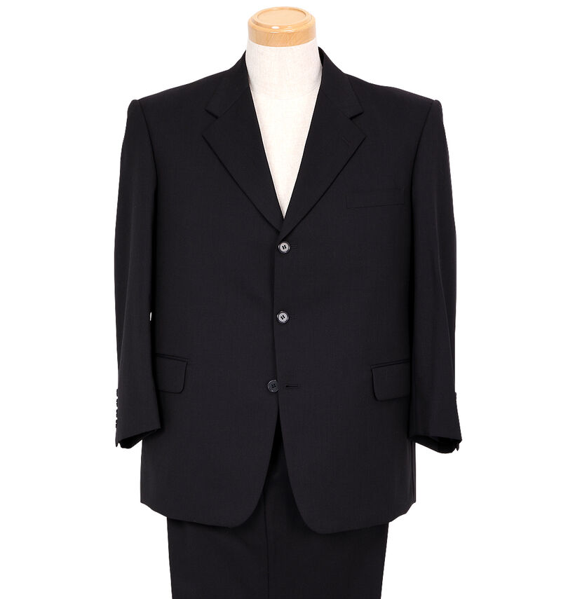 大きいサイズ メンズ  (マンチェス) シングル3ツ釦スーツ(2パンツ)
                        