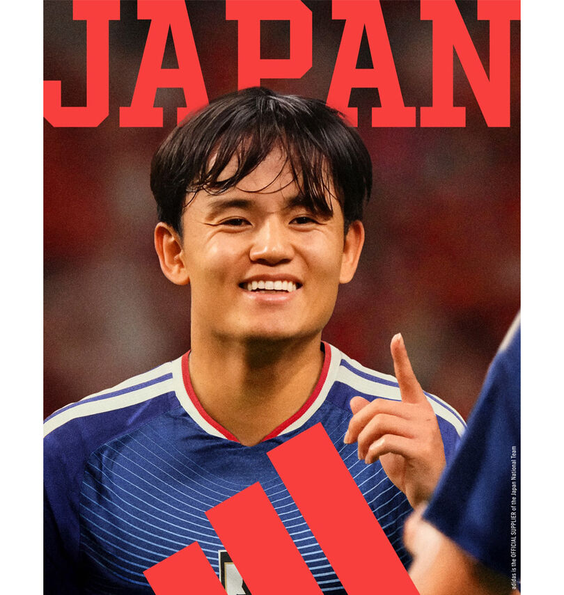 大きいサイズ メンズ adidas (アディダス) アディダス サッカー日本代表 2026 ホーム レプリカ ユニフォーム 長袖