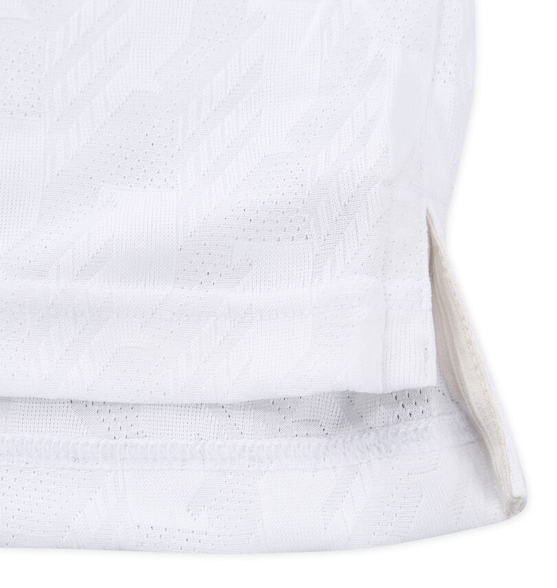 大きいサイズ メンズ adidas golf (アディダスゴルフ) CLIMACOOLシーズナルジャガード半袖シャツ
                        段違いサイドスリット