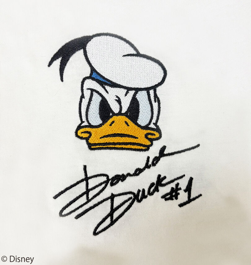 大きいサイズ メンズ FLAGSTAFF×DISNEY (フラッグスタッフ) DONALD DUCK半袖Tシャツ
                        刺繍