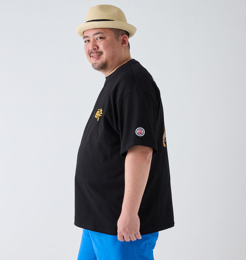 大きいサイズ メンズ YOIDORE (ヨイドレ) Betojan Style半袖Tシャツ 