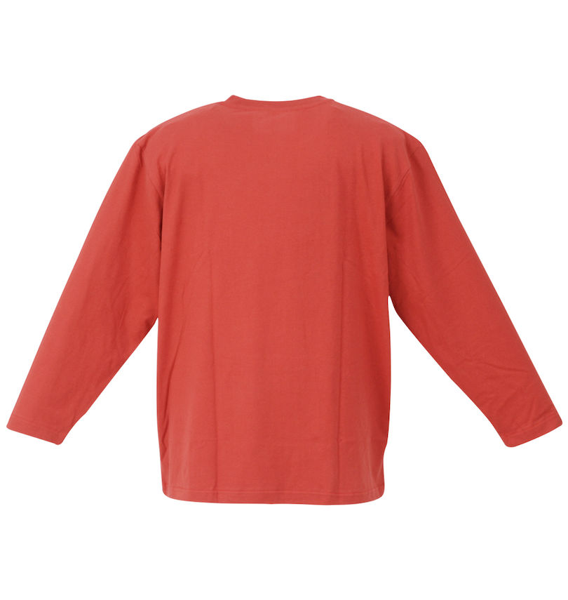 大きいサイズ メンズ Mc.S.P (エムシーエスピー) オーガニックコットンクルーネック長袖Tシャツ
                        バックスタイル