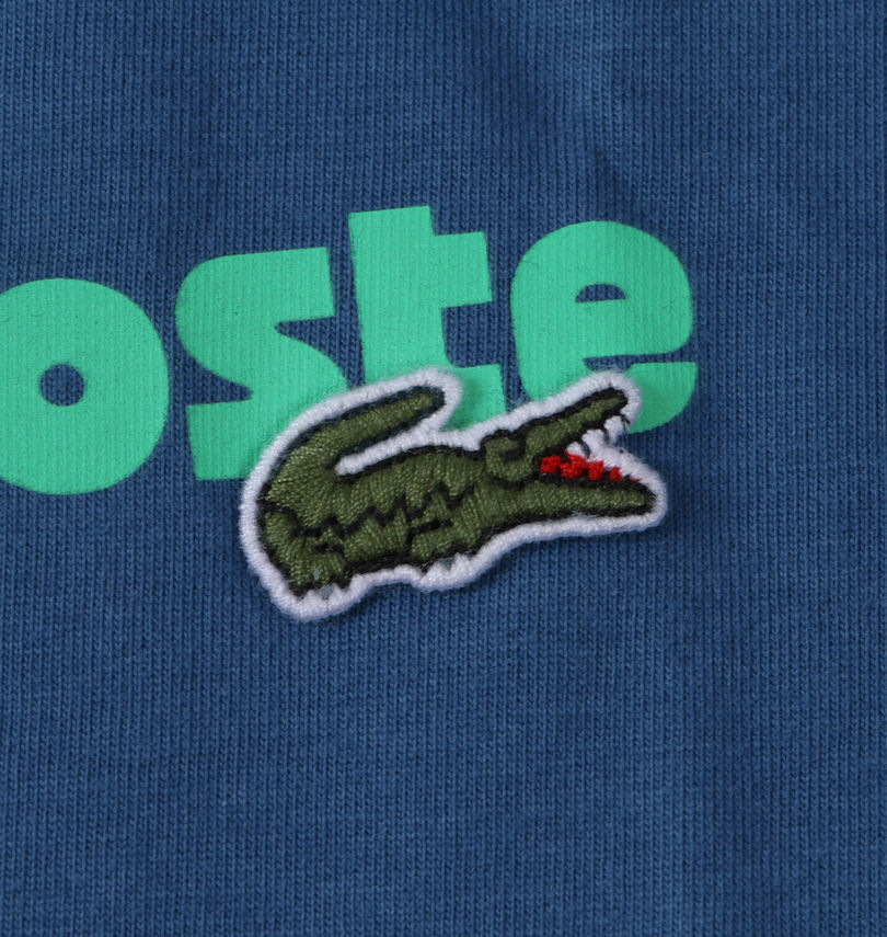 大きいサイズ メンズ LACOSTE (ラコステ) 半袖Tシャツ
                        ワッペン