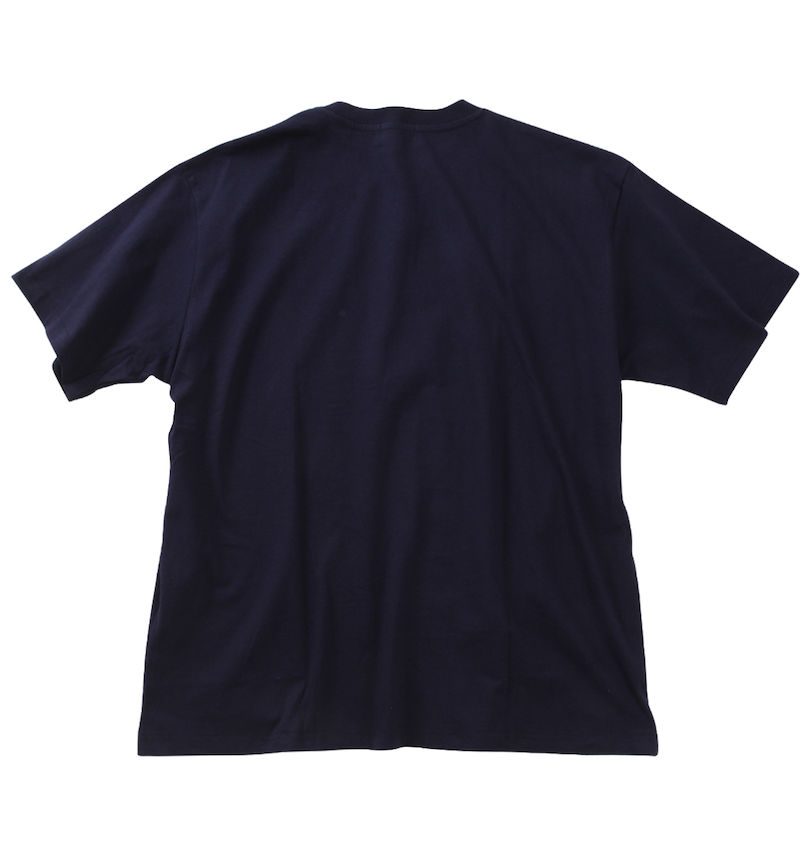 大きいサイズ メンズ CONVERSE (コンバース) ネックレス風プリント半袖Tシャツ バックスタイル