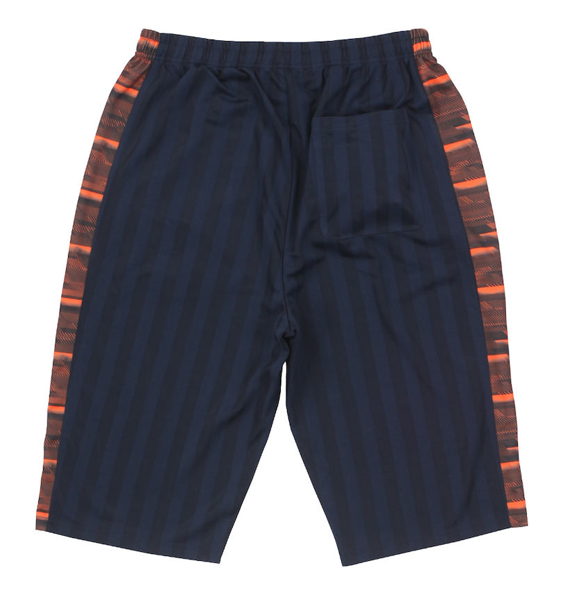 大きいサイズ メンズ Mc.S.P (エムシーエスピー) スラッシュプリントラインジャージ六分丈パンツ
                        バックスタイル