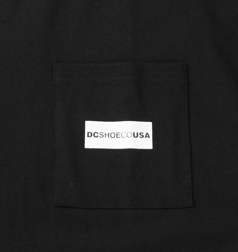 大きいサイズ メンズ DCSHOES (ディーシーシューズ) MARVEL BACK LINE TAPE半袖Tシャツ 胸ポケット