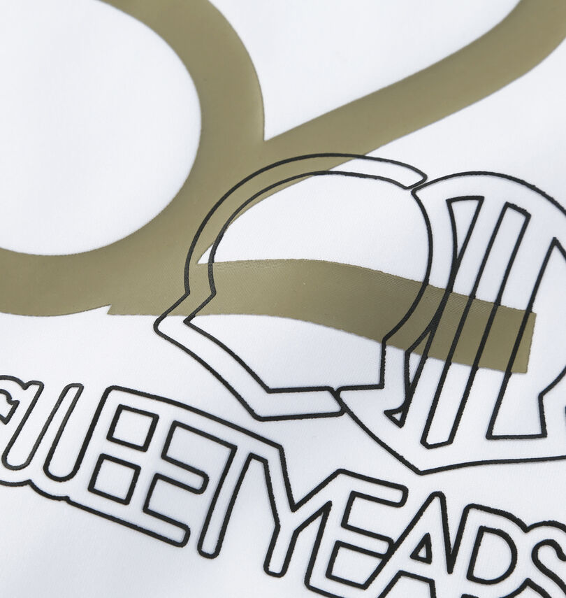 大きいサイズ メンズ SY32 by SWEET YEARS (エスワイサーティトゥバイスィートイヤーズゴルフ) ビッグロゴ半袖モックネックシャツ
                        ラバープリント