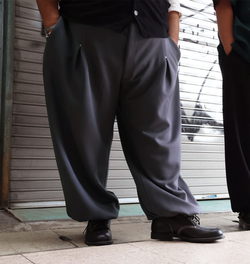 大きいサイズ メンズ MANCHES (マンチェス) THE PANTS PONTE-1
