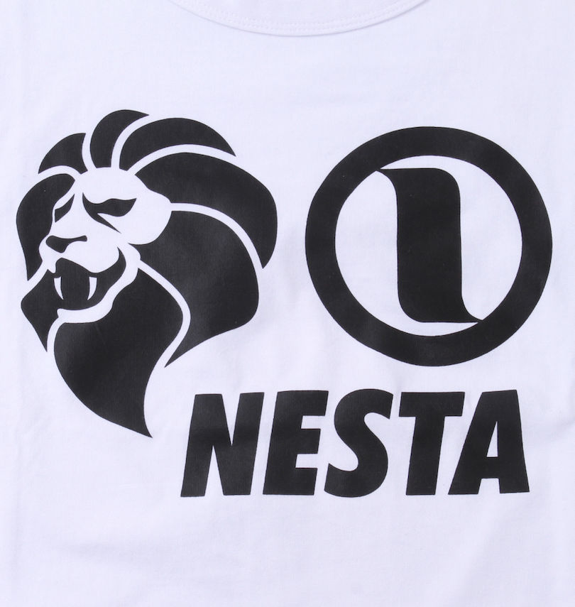 大きいサイズ メンズ NESTA BRAND (ネスタブランド) 天竺タンクトップ
                        フロントプリント