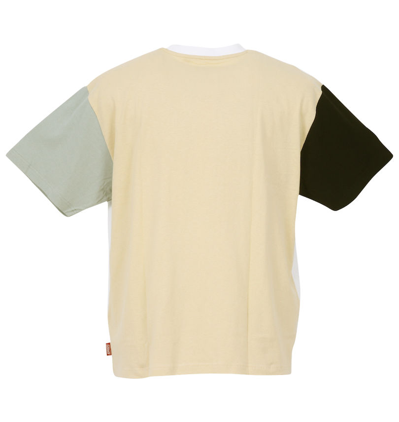 大きいサイズ メンズ Coleman (コールマン) USAコットンポケット付半袖Tシャツ
                        バックスタイル