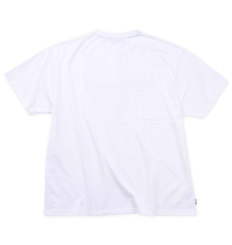 大きいサイズ メンズ SY32 by SWEET YEARS (エスワイサーティトゥバイスィートイヤーズ) エクストリームロゴ半袖Tシャツ バックスタイル