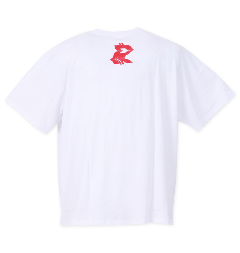 大きいサイズ メンズ 新日本プロレス (シンニホンプロレス) オカダ・カズチカ「RAINMAKER」半袖Tシャツ バックスタイル