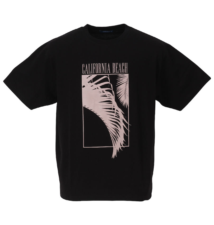 大きいサイズ メンズ COLLINS (コリンズ) メッシュボタニカル柄半袖フルジップパーカー+半袖Tシャツ
                        半袖Tシャツ