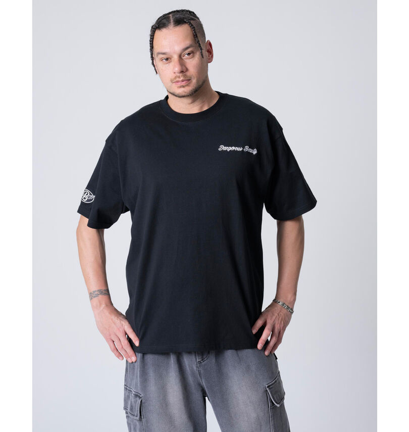 大きいサイズ メンズ 絡繰魂抜刀娘 (カラクリタマシイバットウムスメ) 凛RIDE半袖Tシャツ
                        