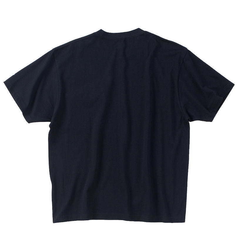 大きいサイズ メンズ NEW ERA (ニューエラ) PAメッシュポケット半袖Tシャツ バックスタイル