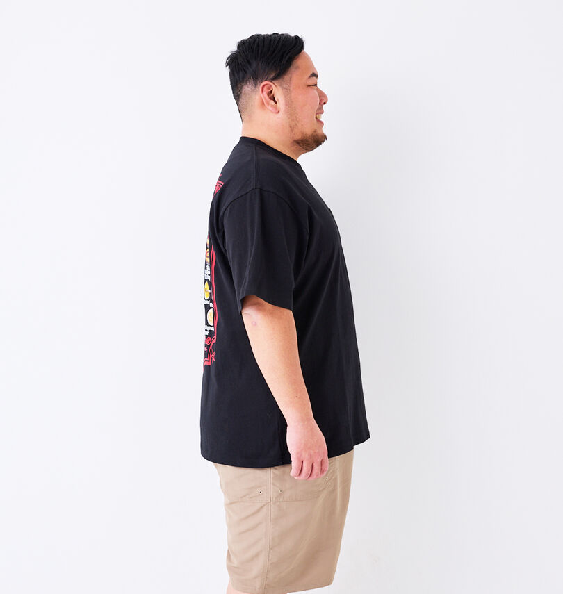 大きいサイズ メンズ SHELTY (シェルティ) 天竺プリントポケット付半袖Tシャツ
                        