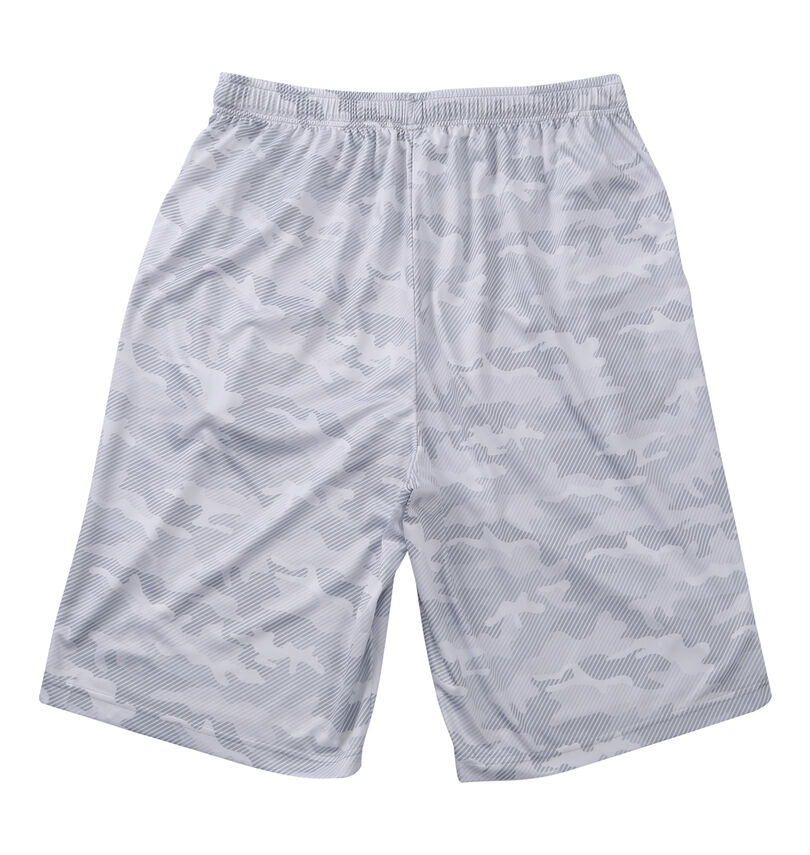 大きいサイズ メンズ OUTDOOR PRODUCTS (アウトドア プロダクツ) DRYメッシュカモフラ柄ハーフパンツ
                        バックスタイル