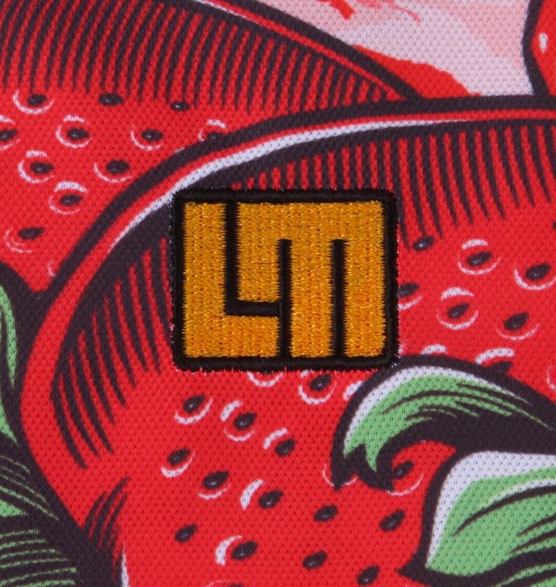 大きいサイズ メンズ LOUDMOUTH (ラウドマウス) 鹿の子柄半袖シャツ
                        胸刺繍