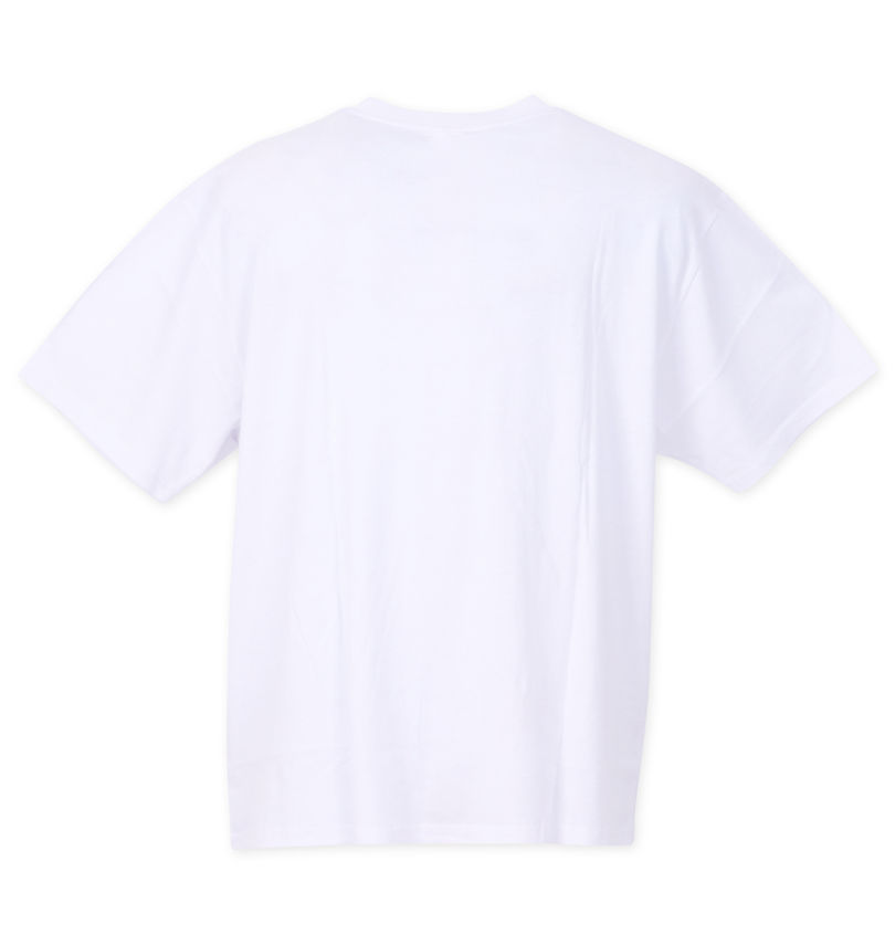 大きいサイズ メンズ 新日本プロレス (シンニホンプロレス) 高橋ヒロム×田中かえコラボ半袖Tシャツ バックスタイル