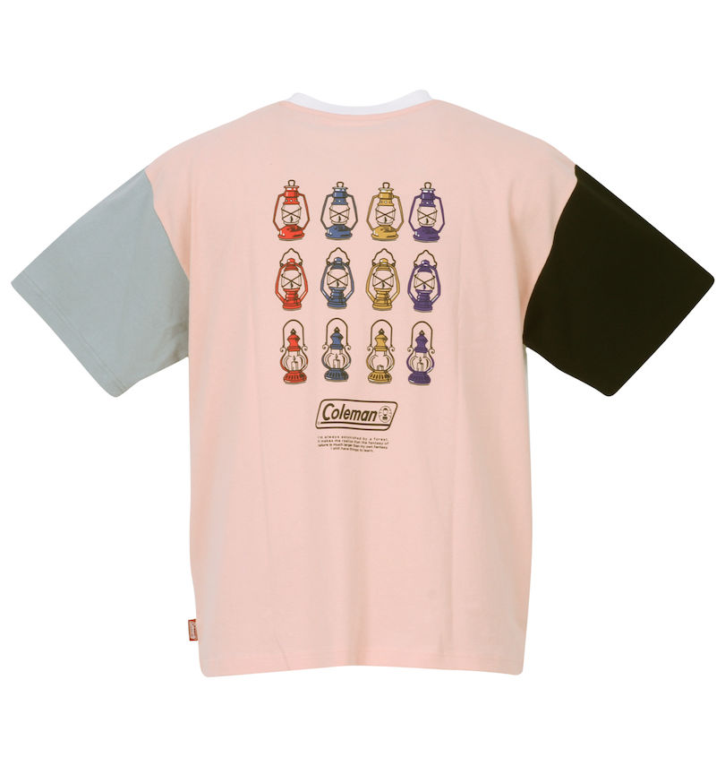 大きいサイズ メンズ Coleman (コールマン) 半袖Tシャツ
                        バックスタイル
