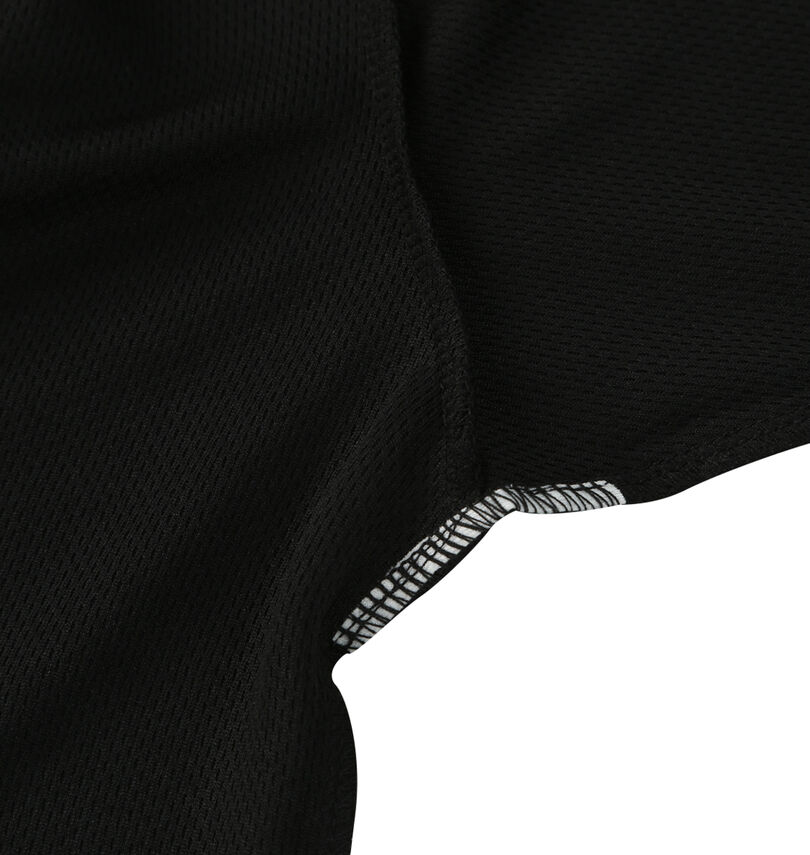 大きいサイズ メンズ 豊天 (ブーデン) うごく気はあります美豚DRYハニカムメッシュ半袖Tシャツ
                        脇下消臭テープ