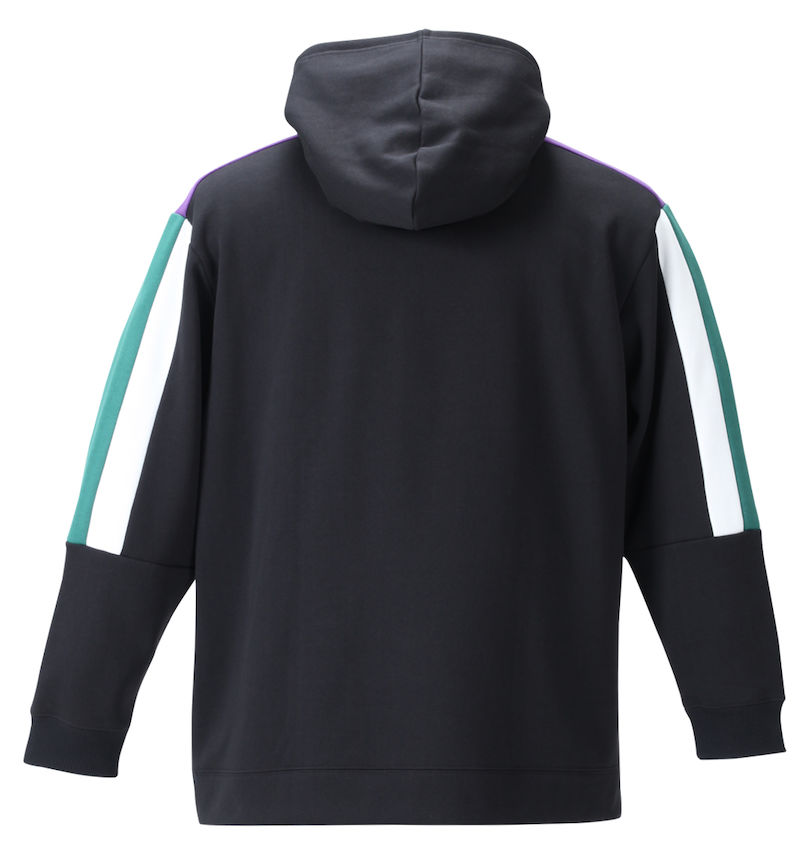 大きいサイズ メンズ LE COQ SPORTIF (ルコックスポルティフ) 裏起毛スウェットプルパーカー
                        バックスタイル