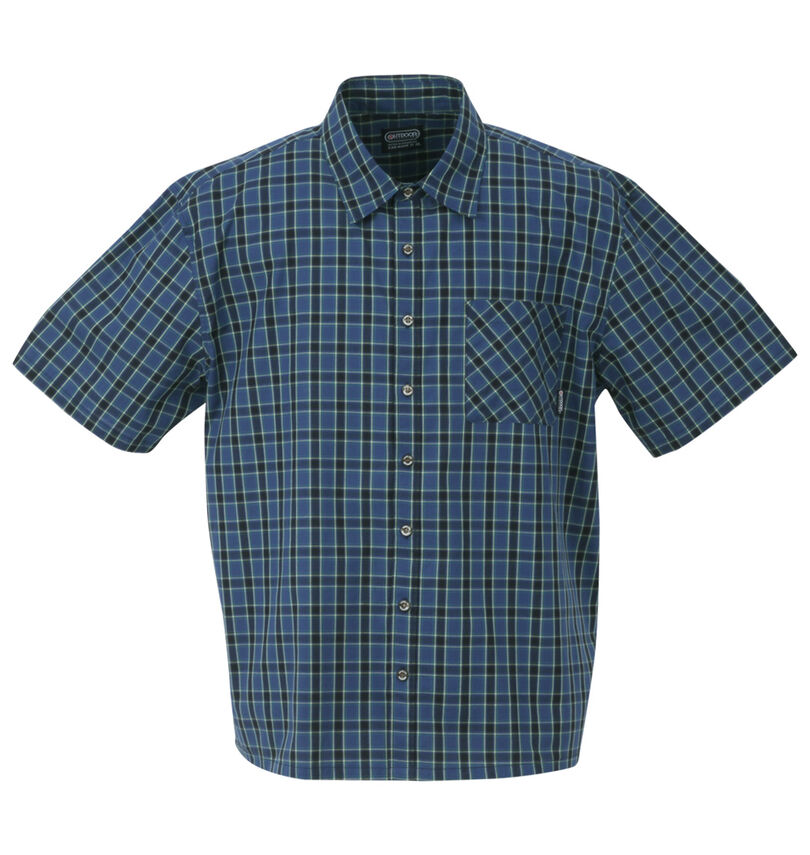 大きいサイズ メンズ OUTDOOR PRODUCTS (アウトドア プロダクツ) チェック半袖シャツ
                        