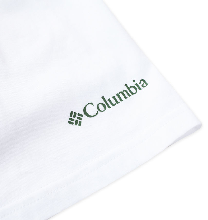 大きいサイズ メンズ Columbia (コロンビア) ロッカウェイリバーグラフィック半袖Tシャツ 袖プリント