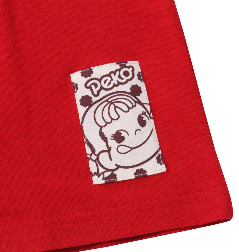 大きいサイズ メンズ PeKo&PoKo (ペコ アンド ポコ) プリント半袖Tシャツ
                        裾ピスネーム