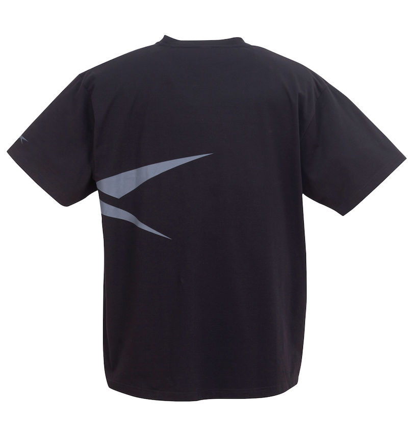 大きいサイズ メンズ Reebok (リーボック) サイドベクターグラフィック半袖Tシャツ バックスタイル