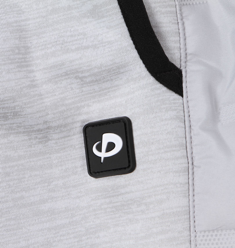 大きいサイズ メンズ Phiten (ファイテン) ボンディングフリース×タフタキルトパンツ
                        ラバーワッペン