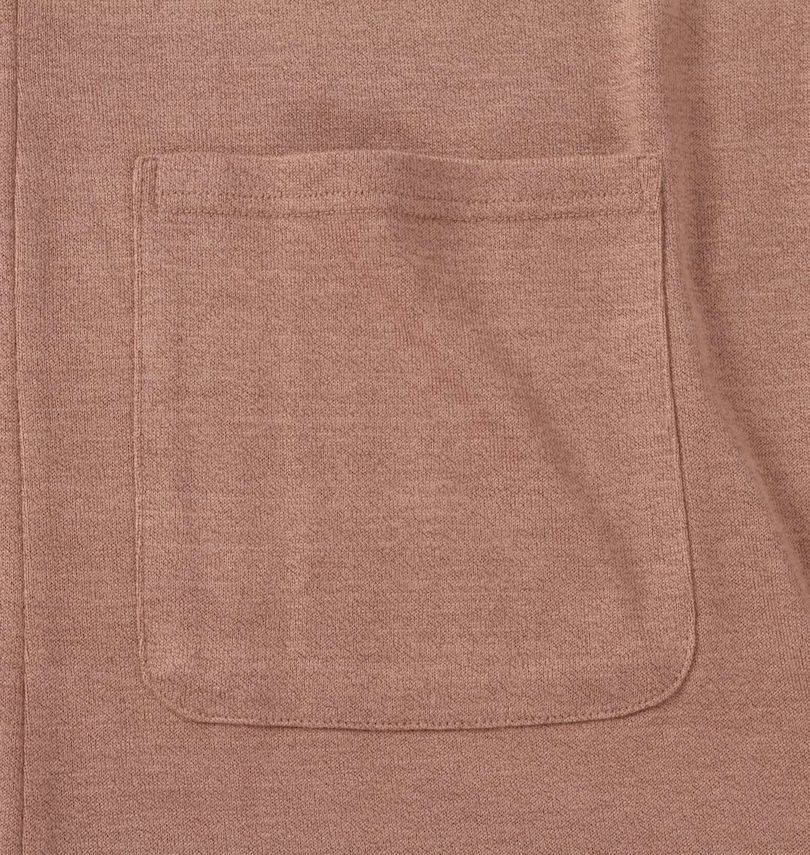 大きいサイズ メンズ launching pad (ランチングパッド) 五分袖コーディガン+半袖Tシャツ サイドポケット