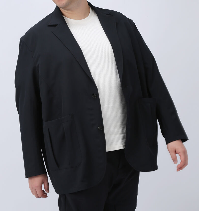 大きいサイズ メンズ 楽スマ (ラクスマ) ASUMATAジャケット
                        身長：182cm/バスト：123cm/着用サイズ：3L