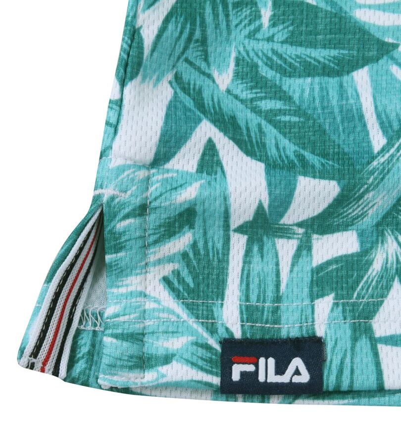 大きいサイズ メンズ FILA GOLF (フィラゴルフ) 半袖シャツ
                        サイドスリット