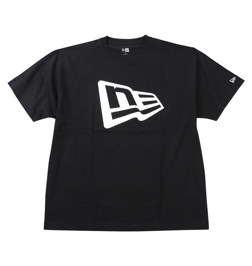 大きいサイズ メンズ NEW ERA (ニューエラ) フラッグロゴ半袖Tシャツ
                        