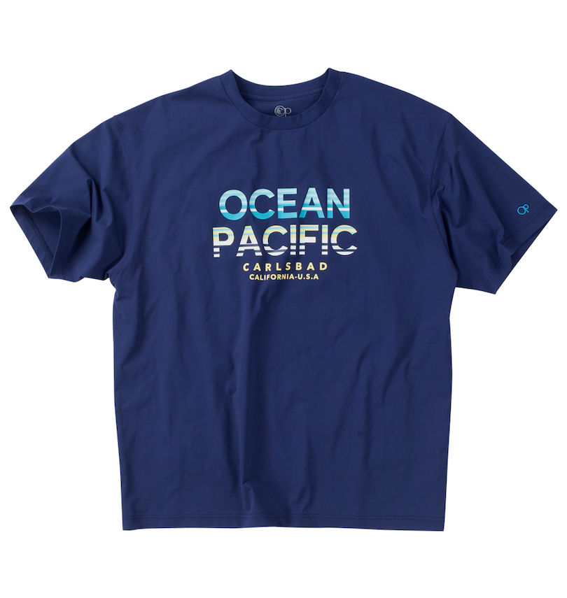 大きいサイズ メンズ OCEAN PACIFIC (オーシャンパシフィック) PEARTEX UV半袖Tシャツ フロントスタイル