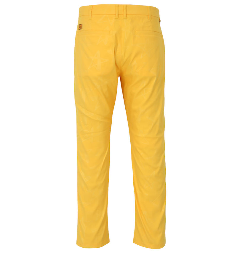 大きいサイズ メンズ LOUDMOUTH (ラウドマウス) エンボスストレッチツイルロングパンツ
                        バックスタイル