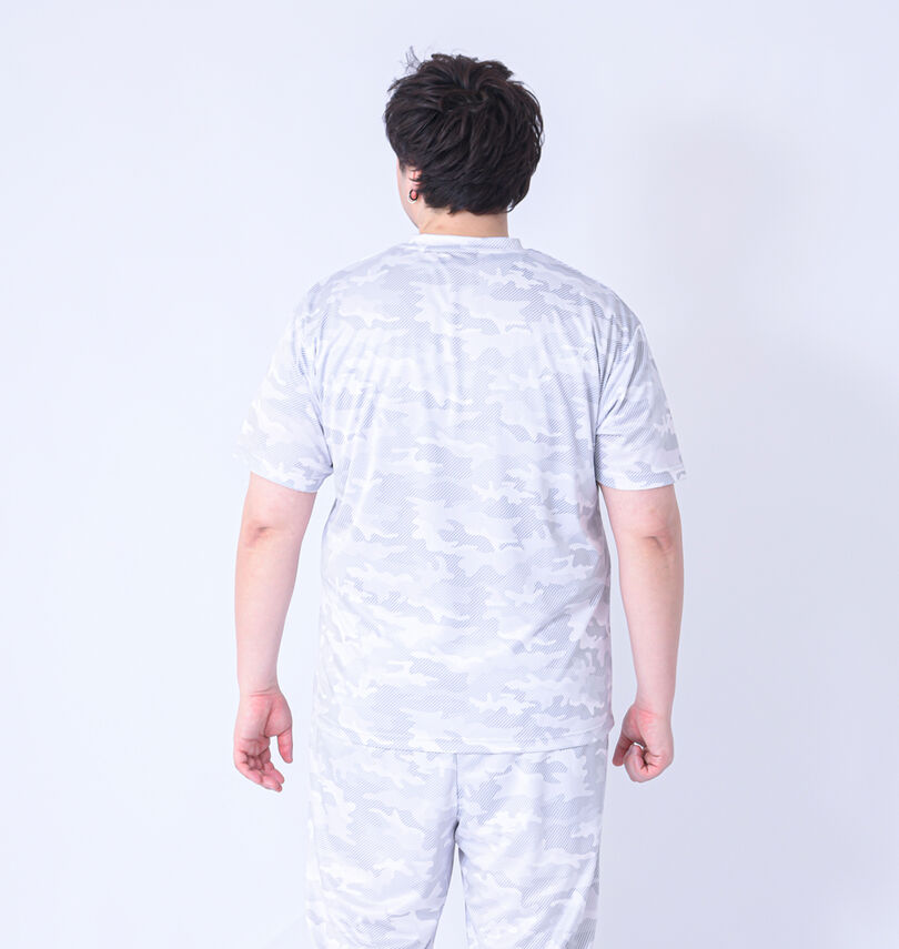 大きいサイズ メンズ OUTDOOR PRODUCTS (アウトドア プロダクツ) DRYメッシュカモフラ柄半袖Tシャツ
                        