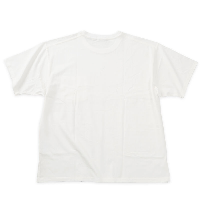 大きいサイズ メンズ EL.FO (エルフォ) 無地ポケット付タフ衿クルーネック半袖Tシャツ
バックスタイル